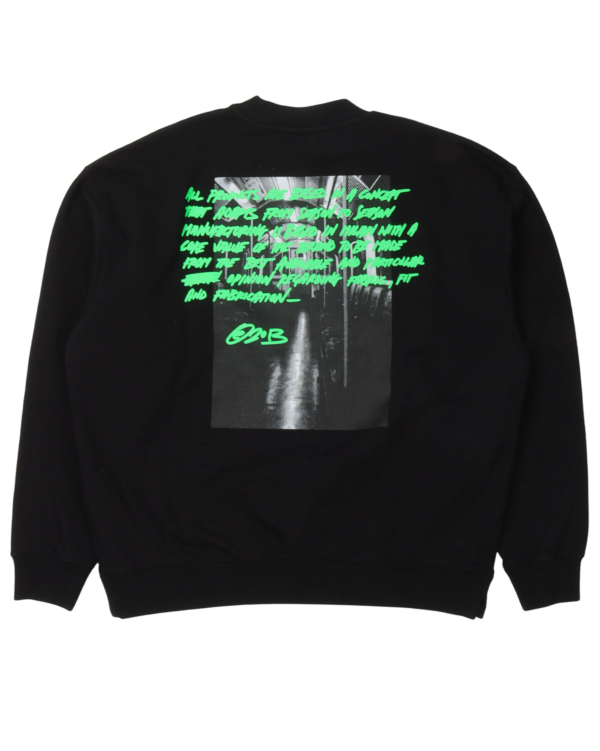 Metro Type Skate Crewneck Sweatshirt