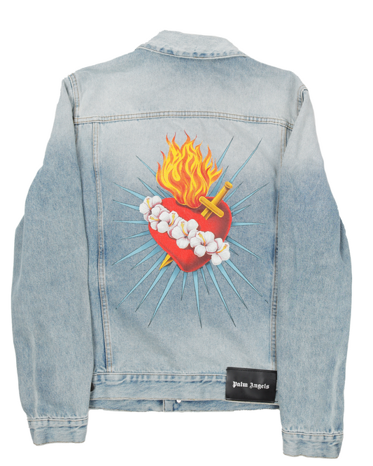 Sacred Heart Denim Jean Jacket