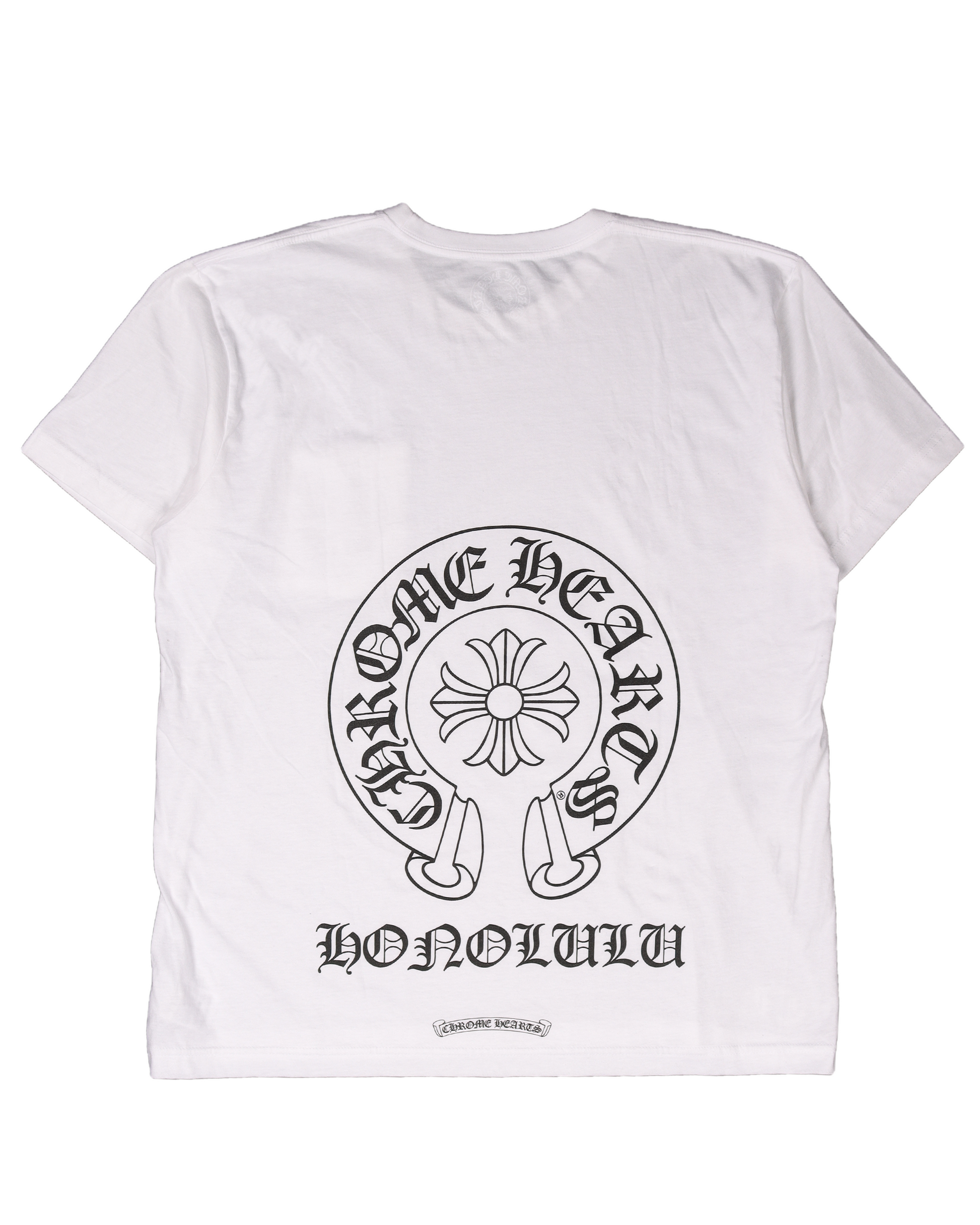 Chrome Hearts Honolulu Exclusive Horseshoe Logo T-Shirt – Justin Reed Chrome Hearts Honolulu Exclusive Horseshoe Logo T-Shirt – Justin Reed