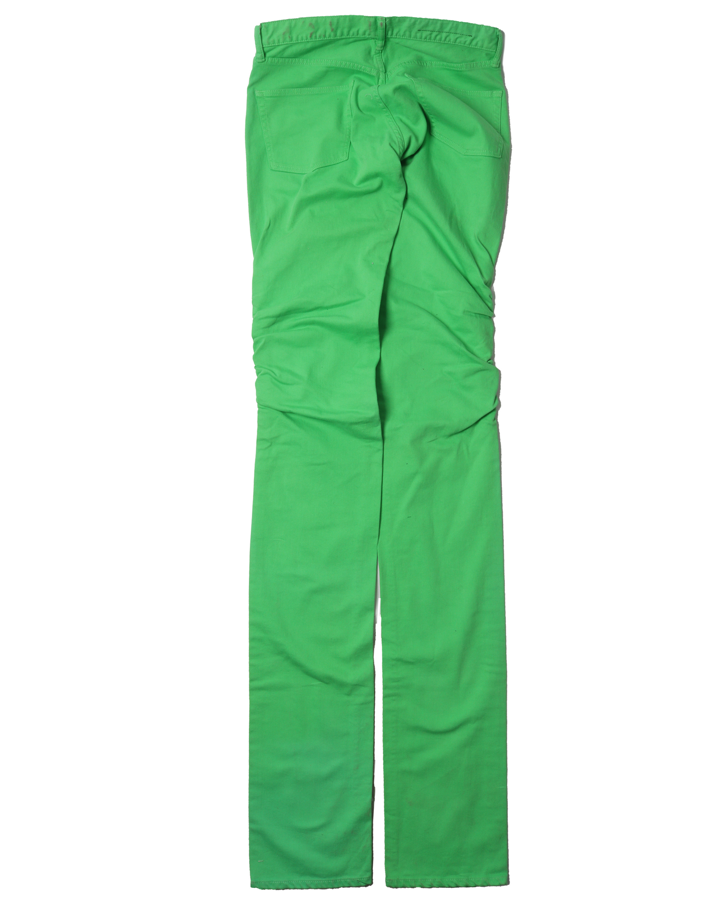 Green Stacked Jeans