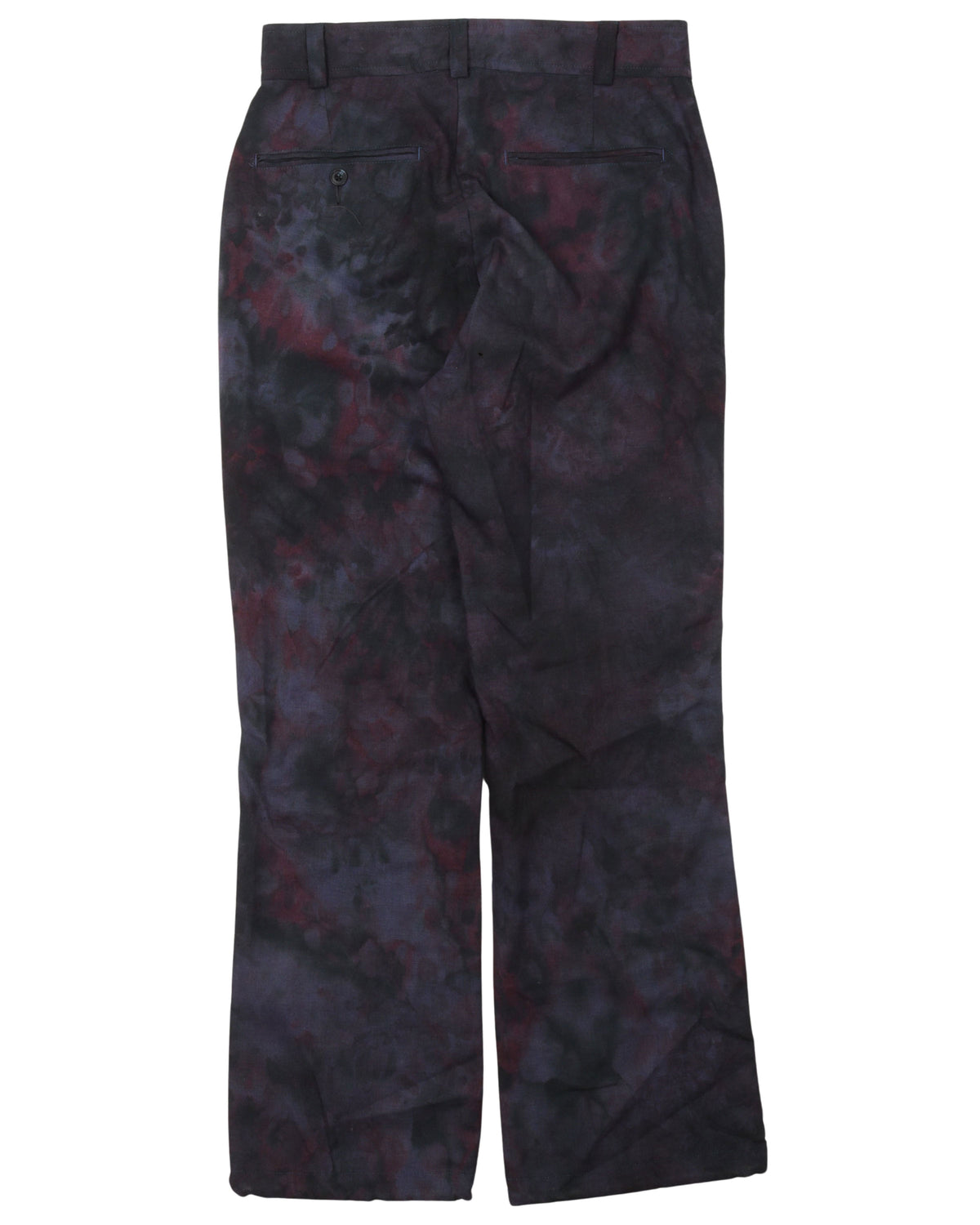 Tie Dye Wool Pants