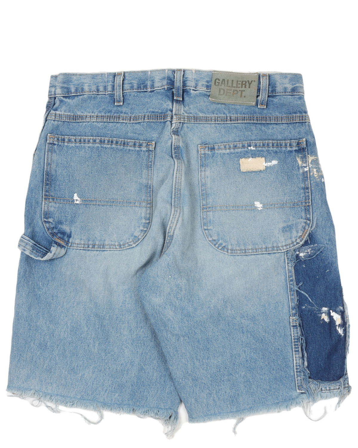Reconstructed Denim Carpenter Shorts