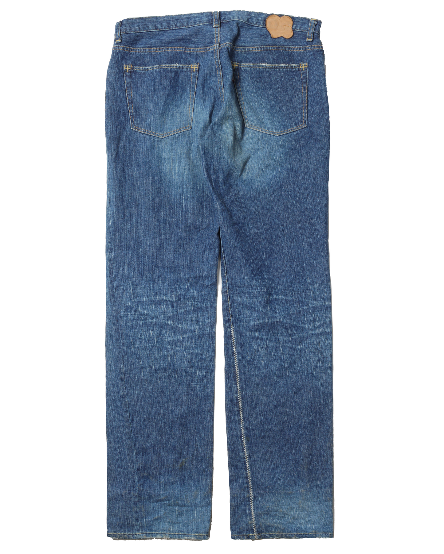 Patched Jeans