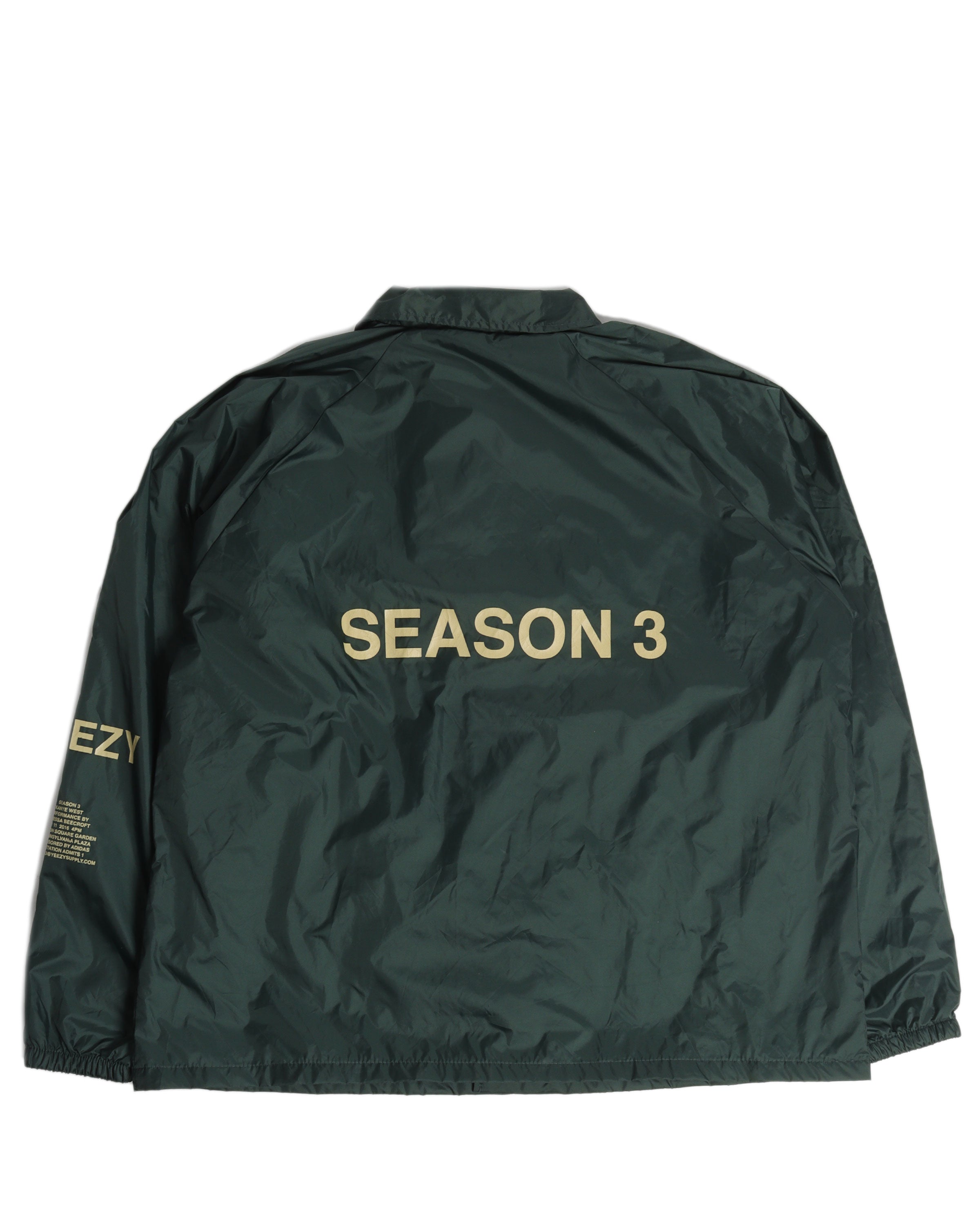 Yeezy Season 3 Madison Square Garden Windbreaker â Justin Reed