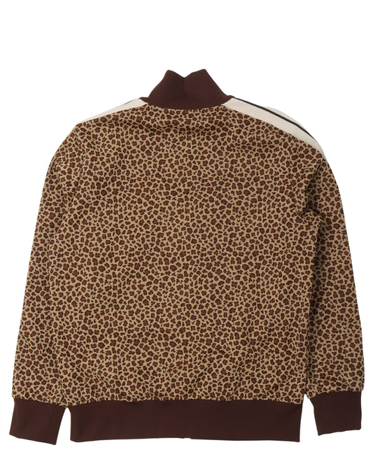 Leopard Print Track Jacket