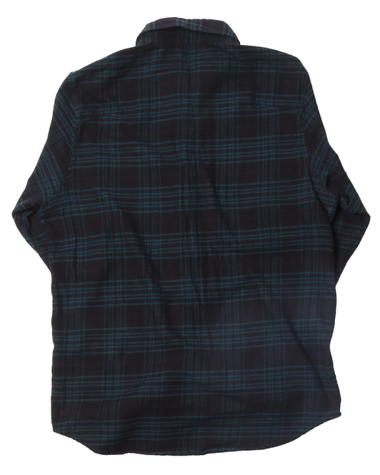 Black and Green Flannel