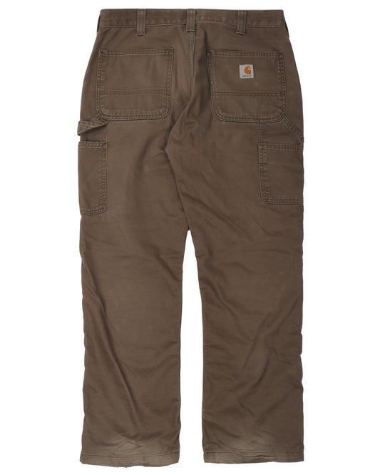 Brown Carhartt Carpenter Pants