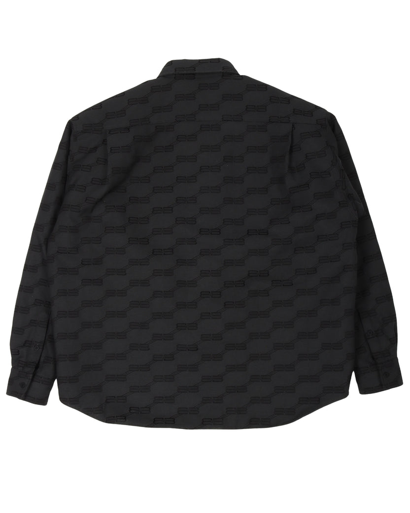 Monogram B's Quilted Shirt