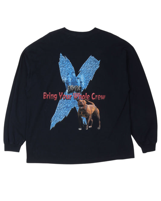 DMX "Bring Your Whole Crew" Long Sleeve T-Shirt
