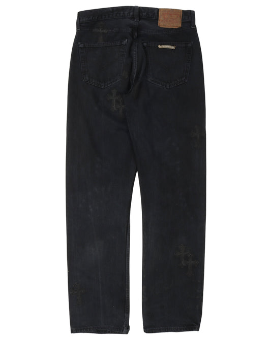 Levi's Black Cross Patch Jeans