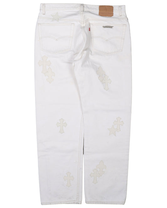 Levi's Leather Cross Jeans