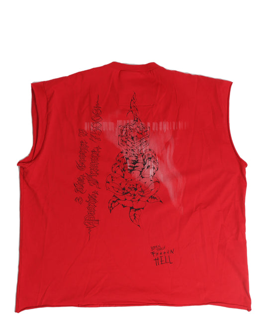 Cut Sleeves Shirt