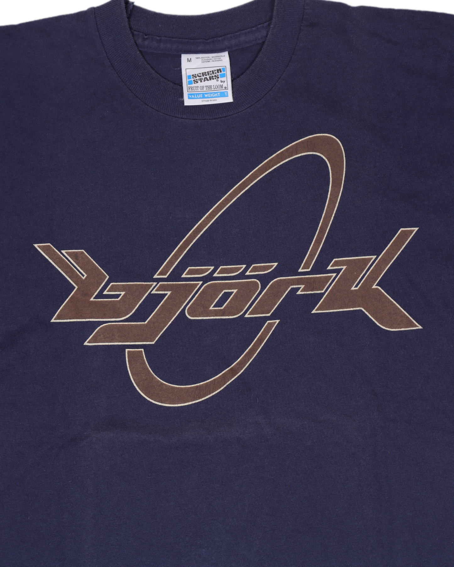 Bjork 'Debut' Logo T-Shirt