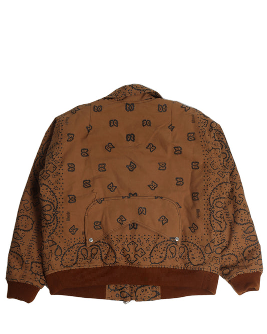 Paisley Bomber Jacket