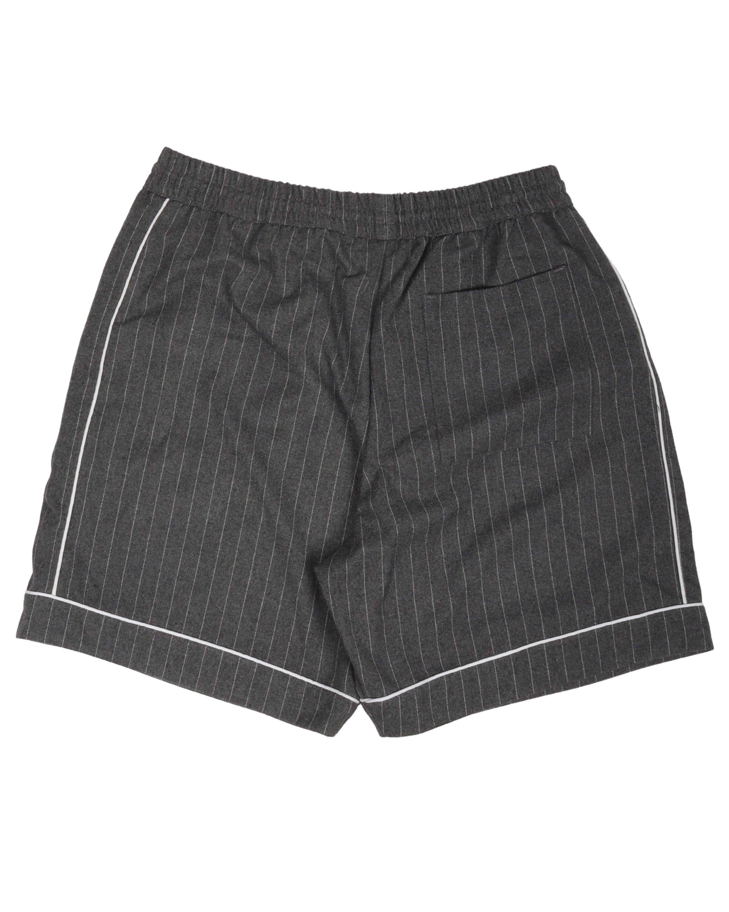 Pinstripe Sweat Shorts