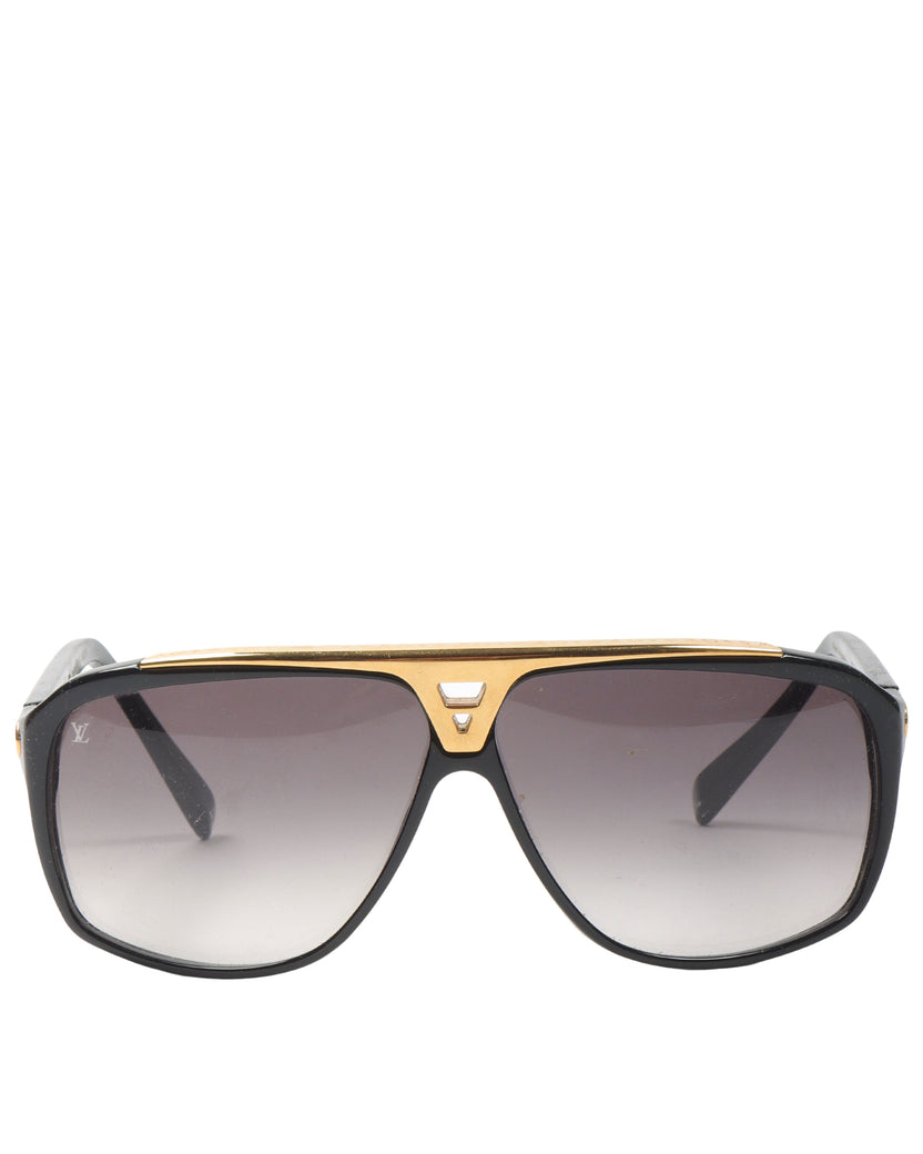 Louis Vuitton Teardrop Sunglasses Eyeglasses 59/13 135 Z0658U Men Z1816