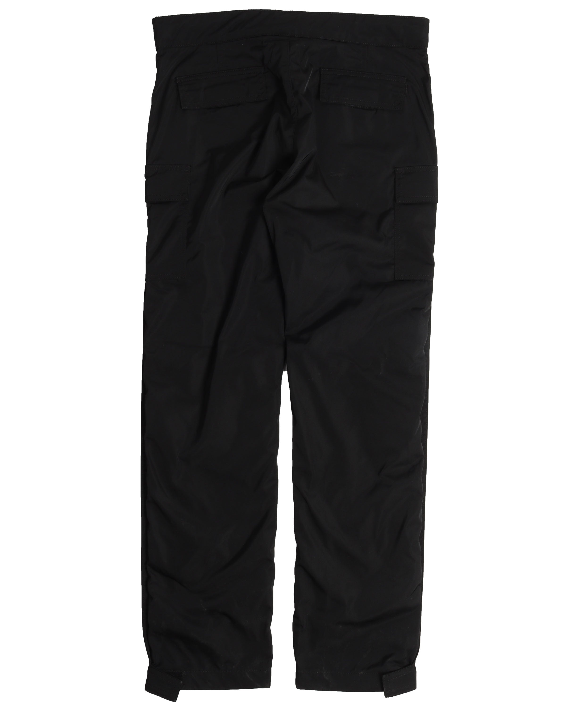 Black Nylon Pants
