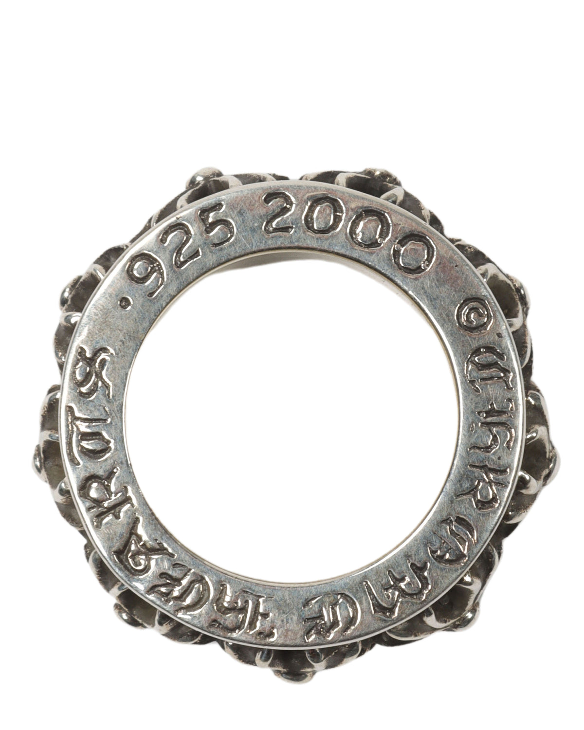Cross Spinner Ring