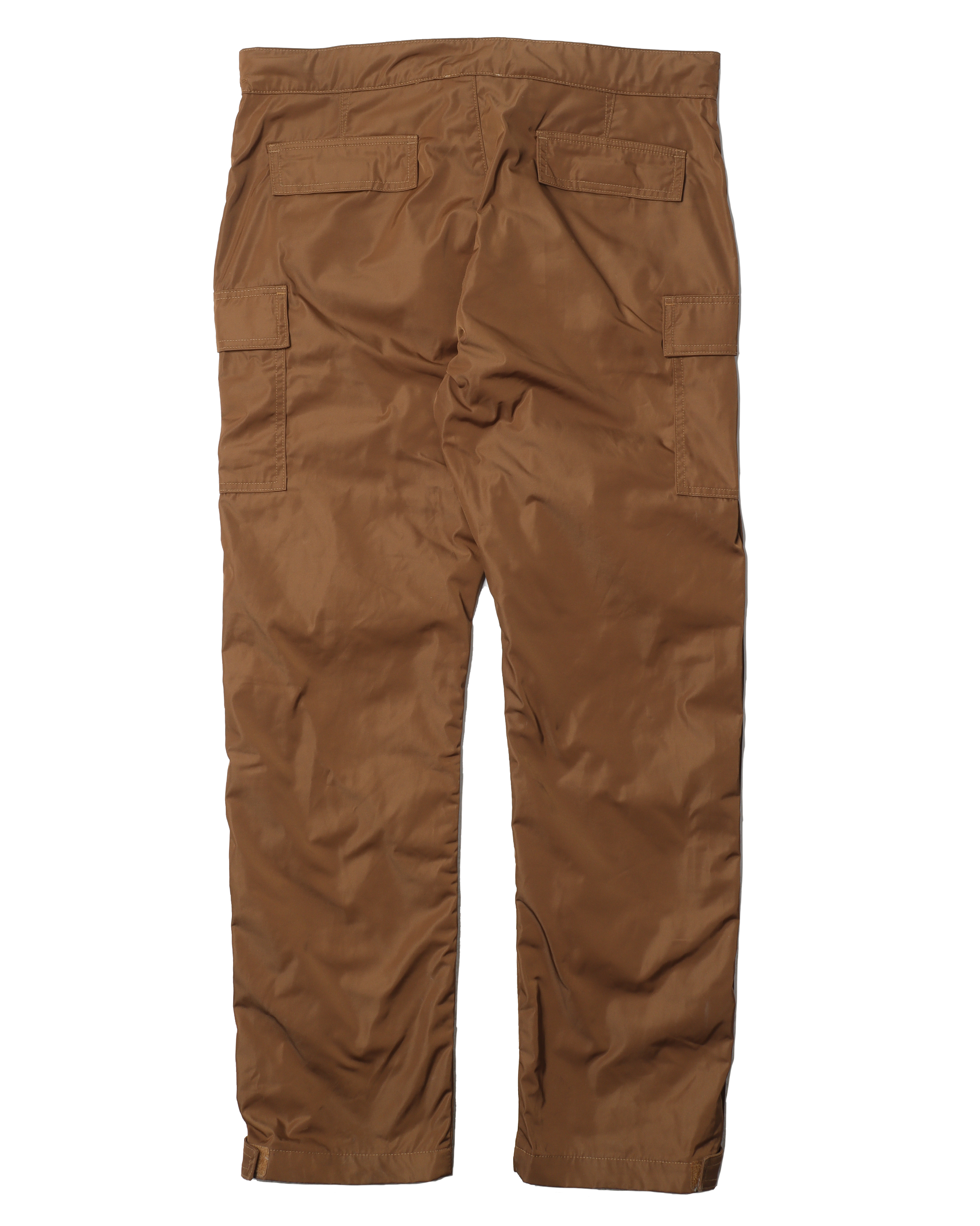 6th Collection Brown Nylon Tearaway Pants