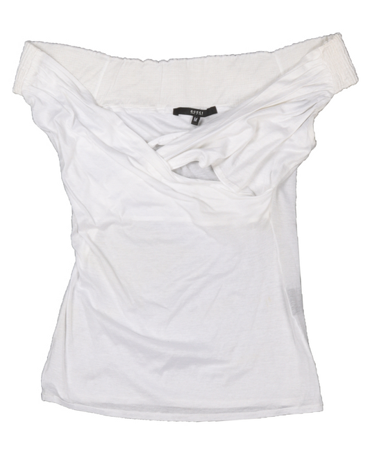 Tom Ford Era Wide Shoulder Strap Top
