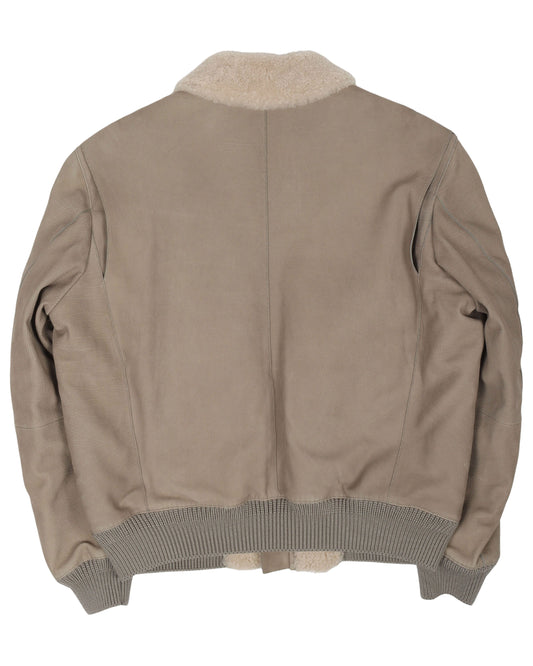 Leather Flight Jacket