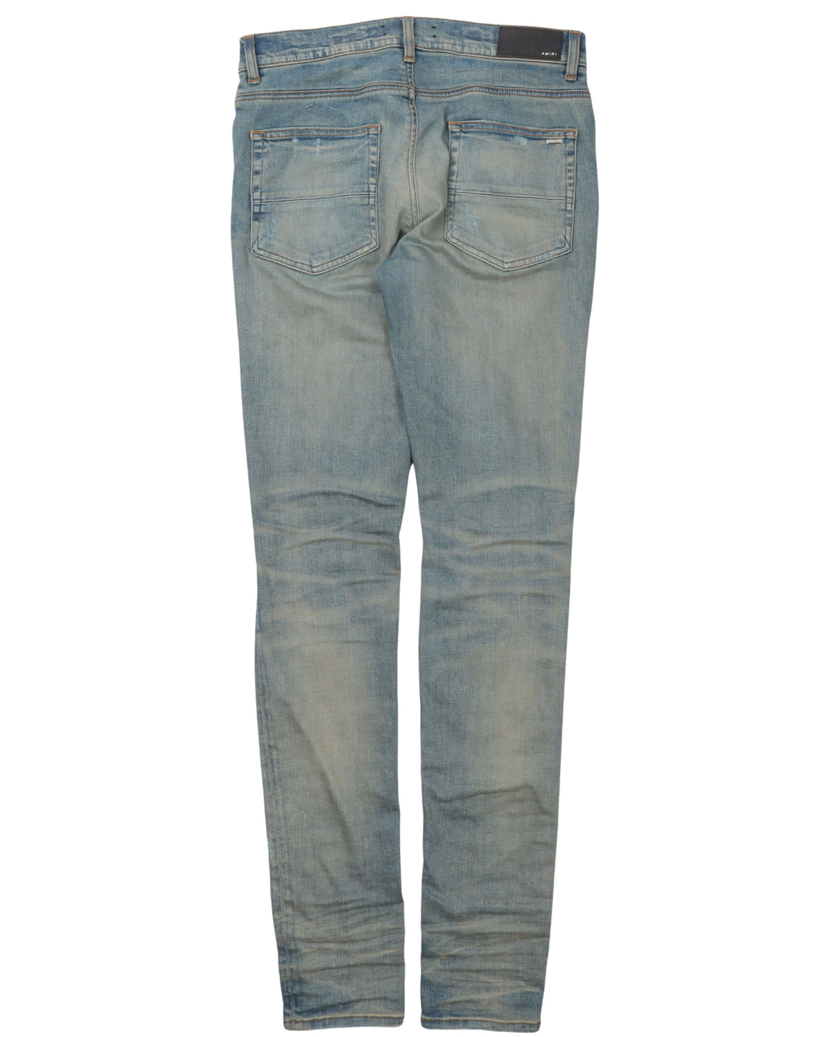 Sand Fade Distressed Jeans