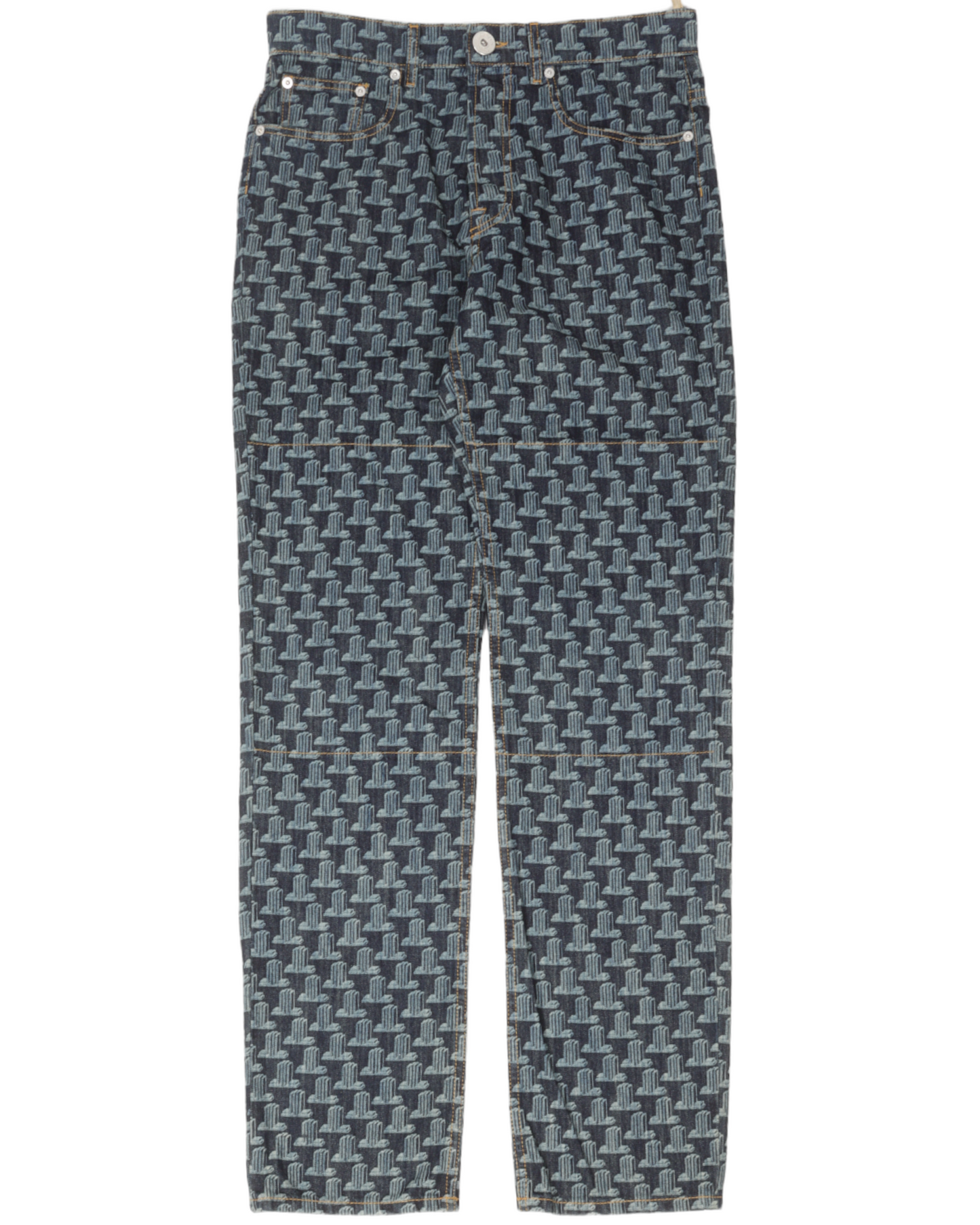All Over Logo Denim