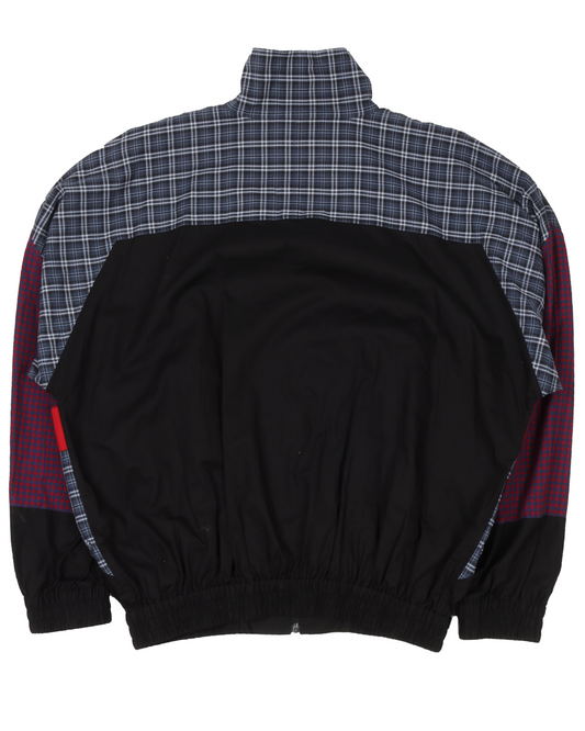 Plaid Color Block Jacket