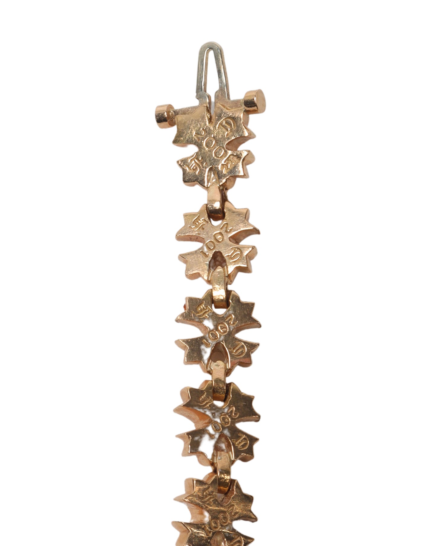 Gold Cross Bracelet