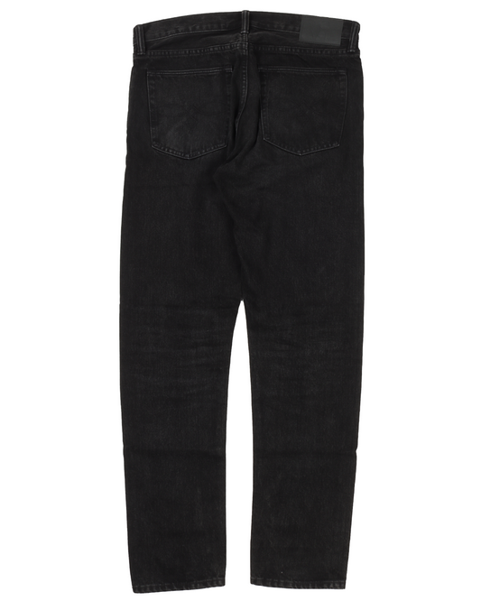 Black Straight Leg Jeans