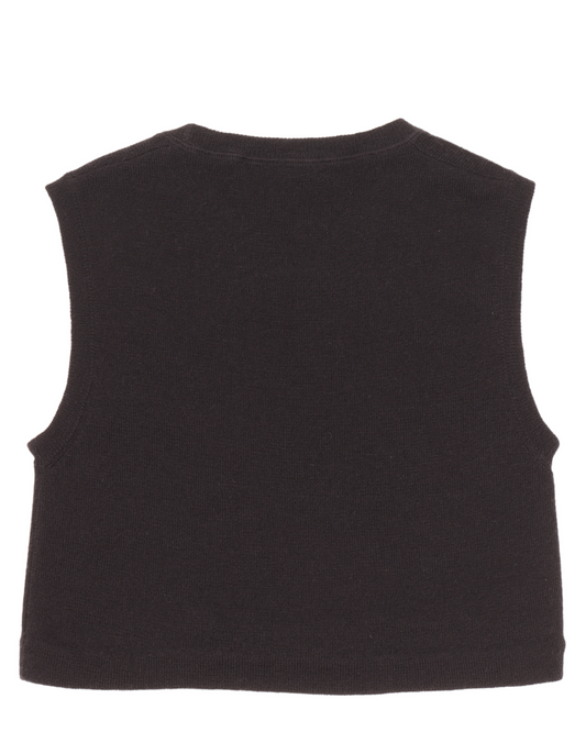 Knit Crop Vest
