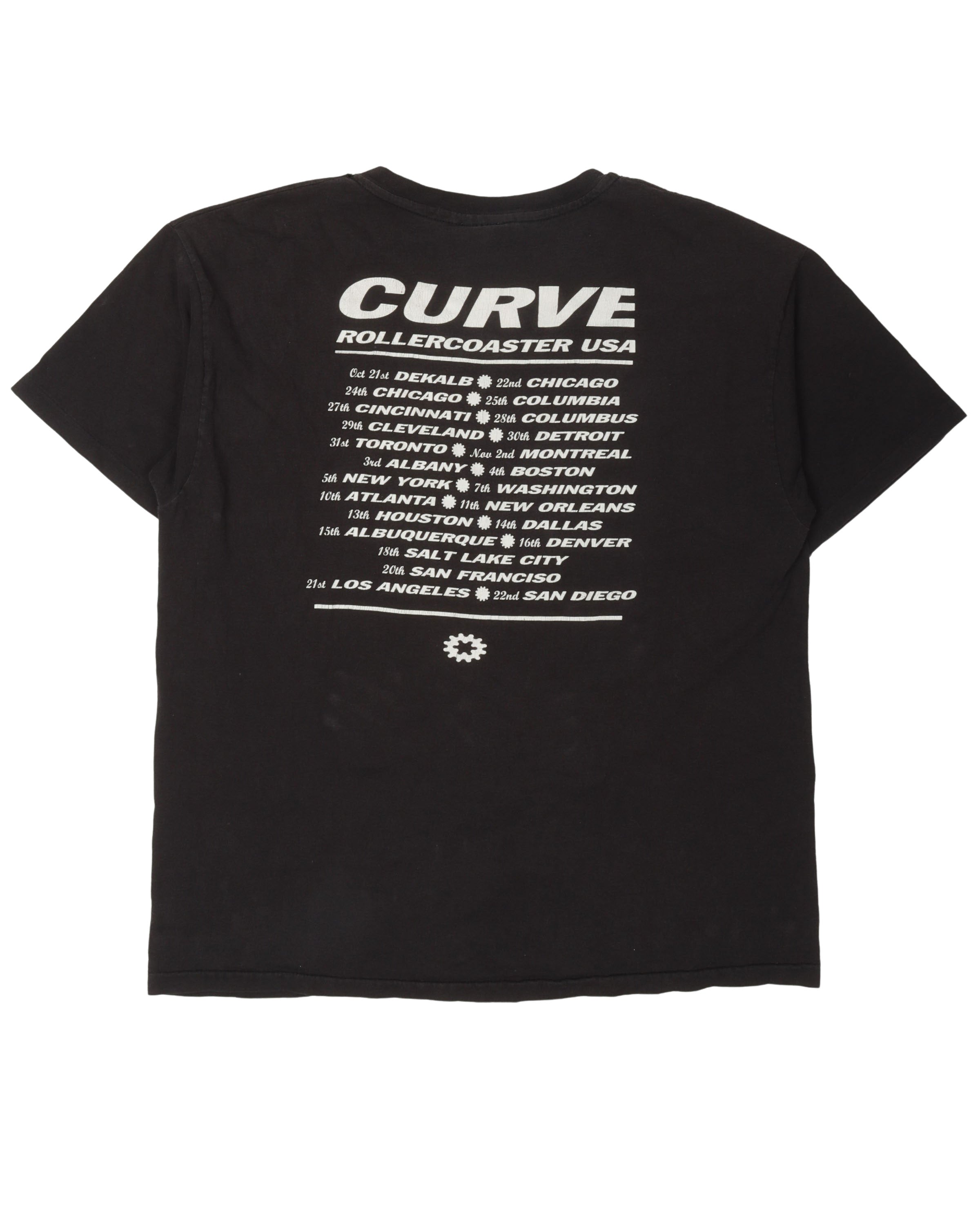 Curve Rollercoaster USA Tour T-Shirt