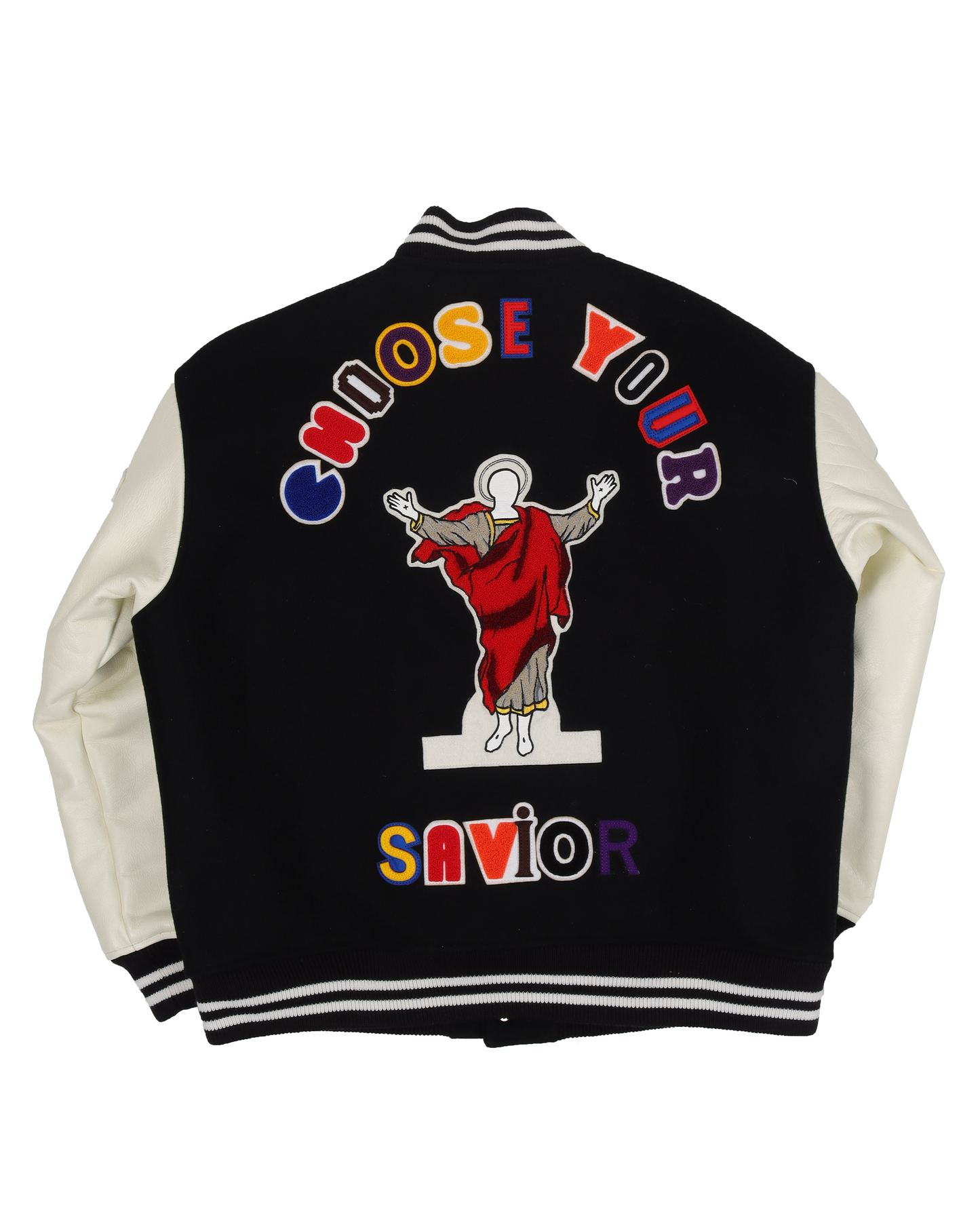 DENIM TEARS Letterman Varsity Jacket