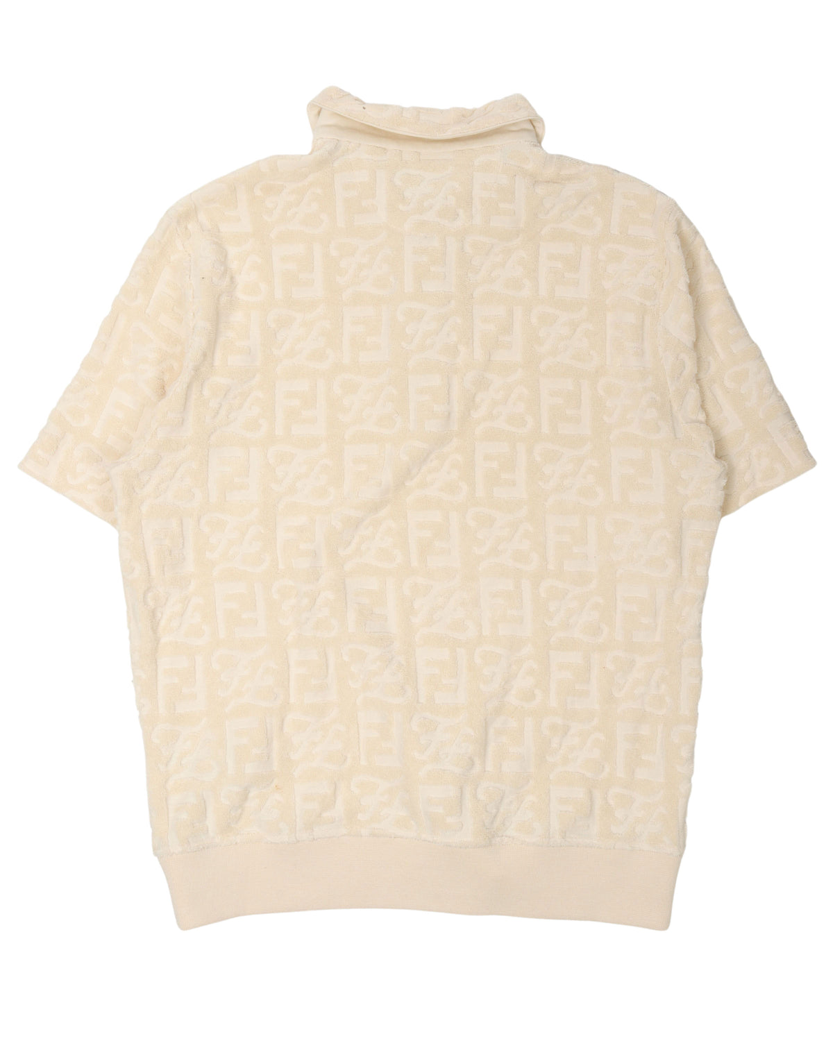 Terry Cloth Polo Shirt