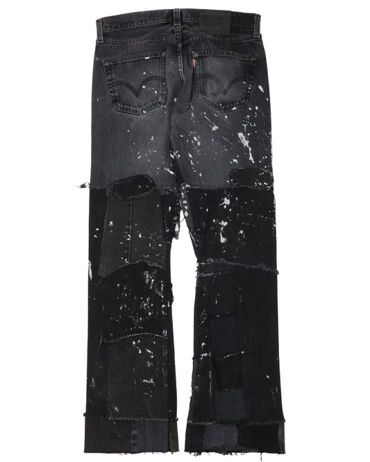 LA Flare Fuck Face Denim Jeans