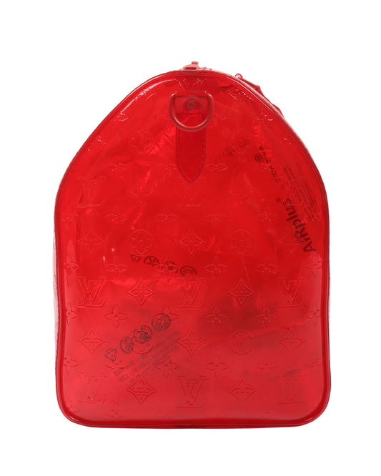 Keepall RGB Clear SS19 Virgil Abloh Bandouliere 50