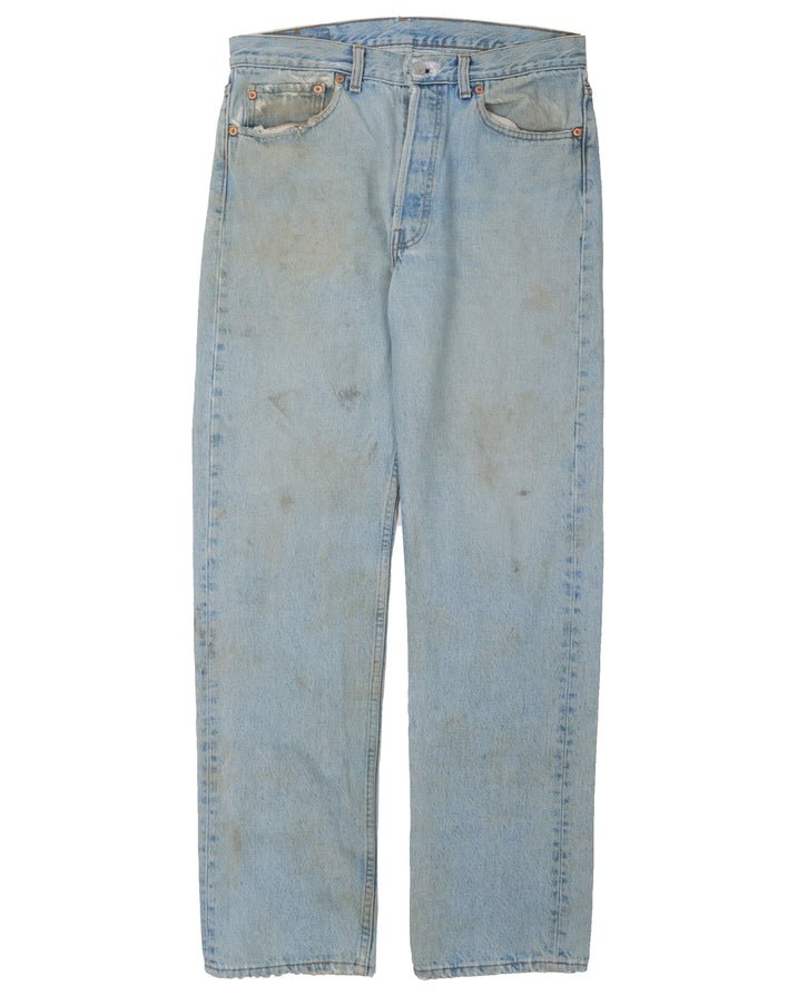 Levi's Stained 501 Jeans