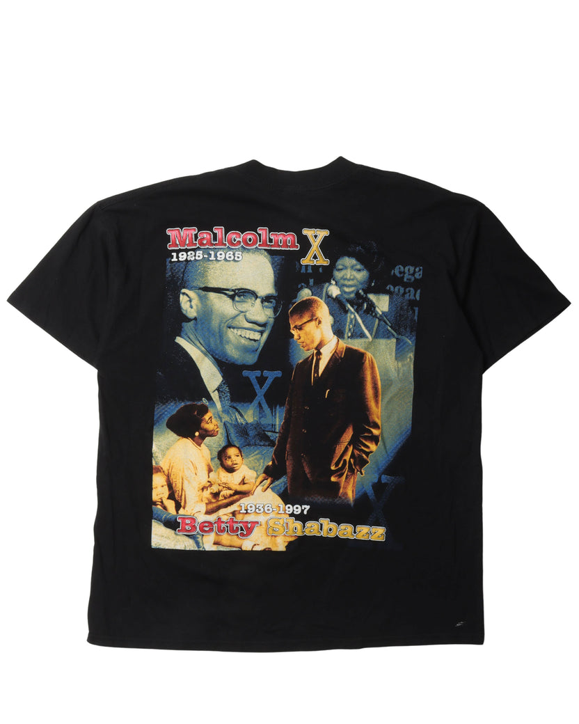 Malcom X Betty Shabazz T-Shirt