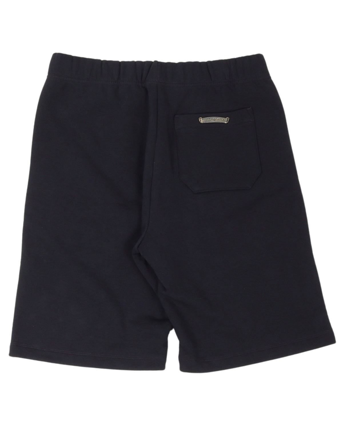 Leather Cross Patch Shorts