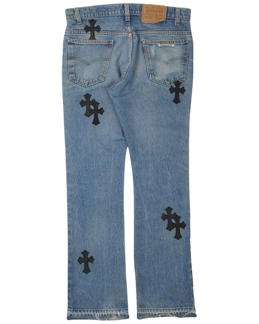 Levi's Leather Cross Jeans