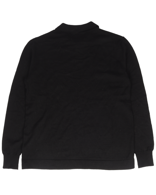 Loro Piana Exclusive "Boy With Chain" Collared Wool Sweater