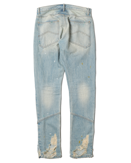 Paint Splattered Jeans
