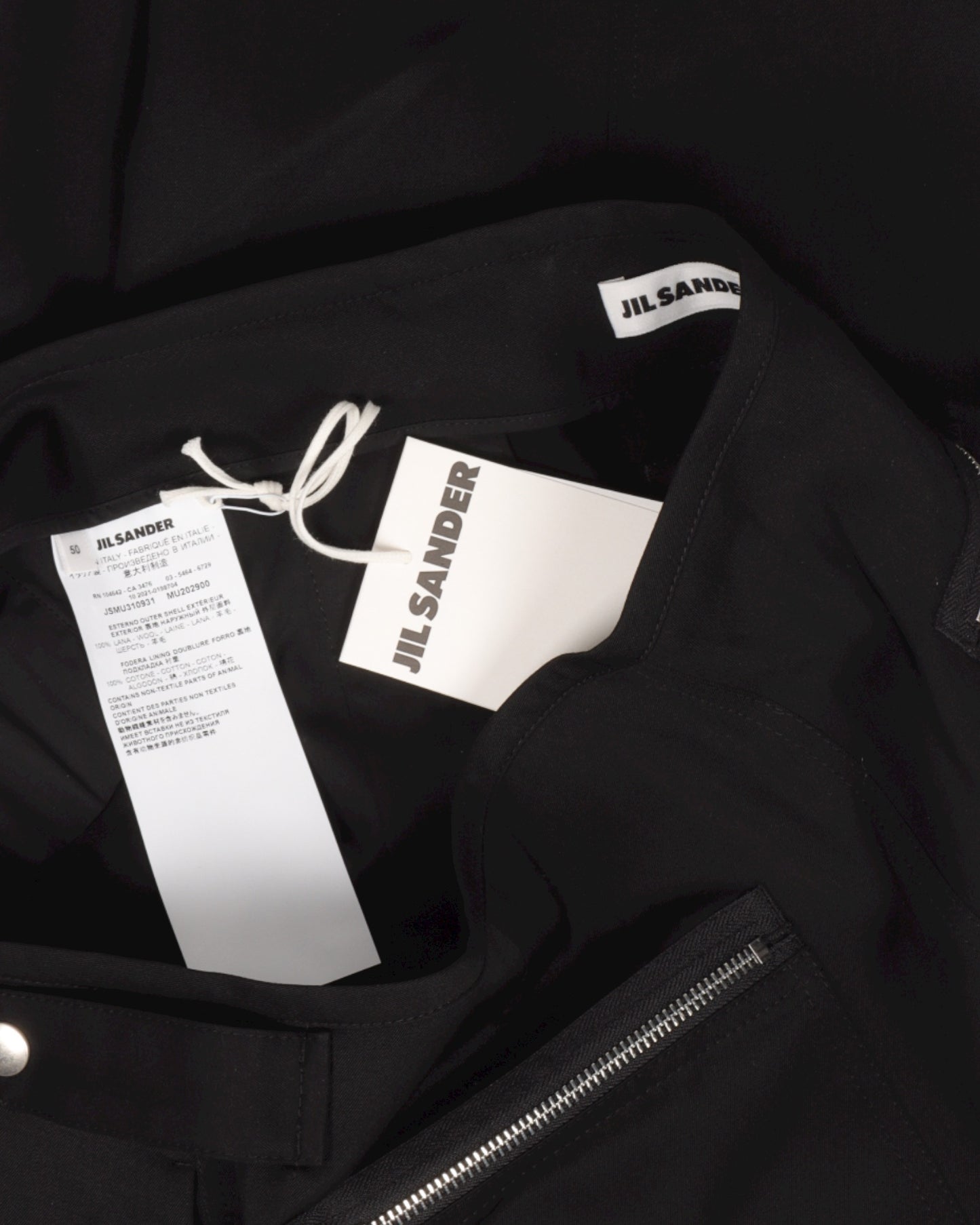Zipper Cargo Trousers