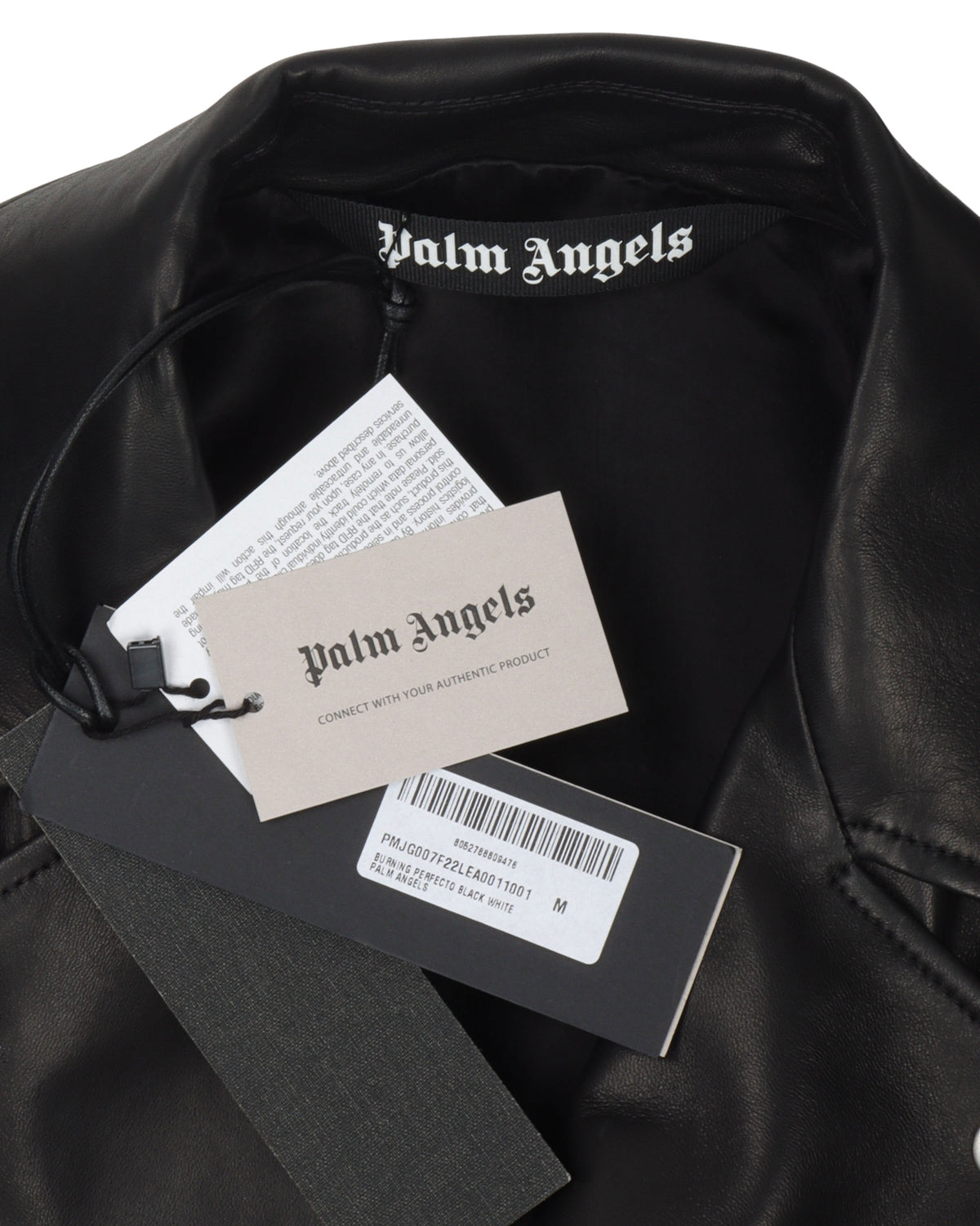 Leather Flames Jacket