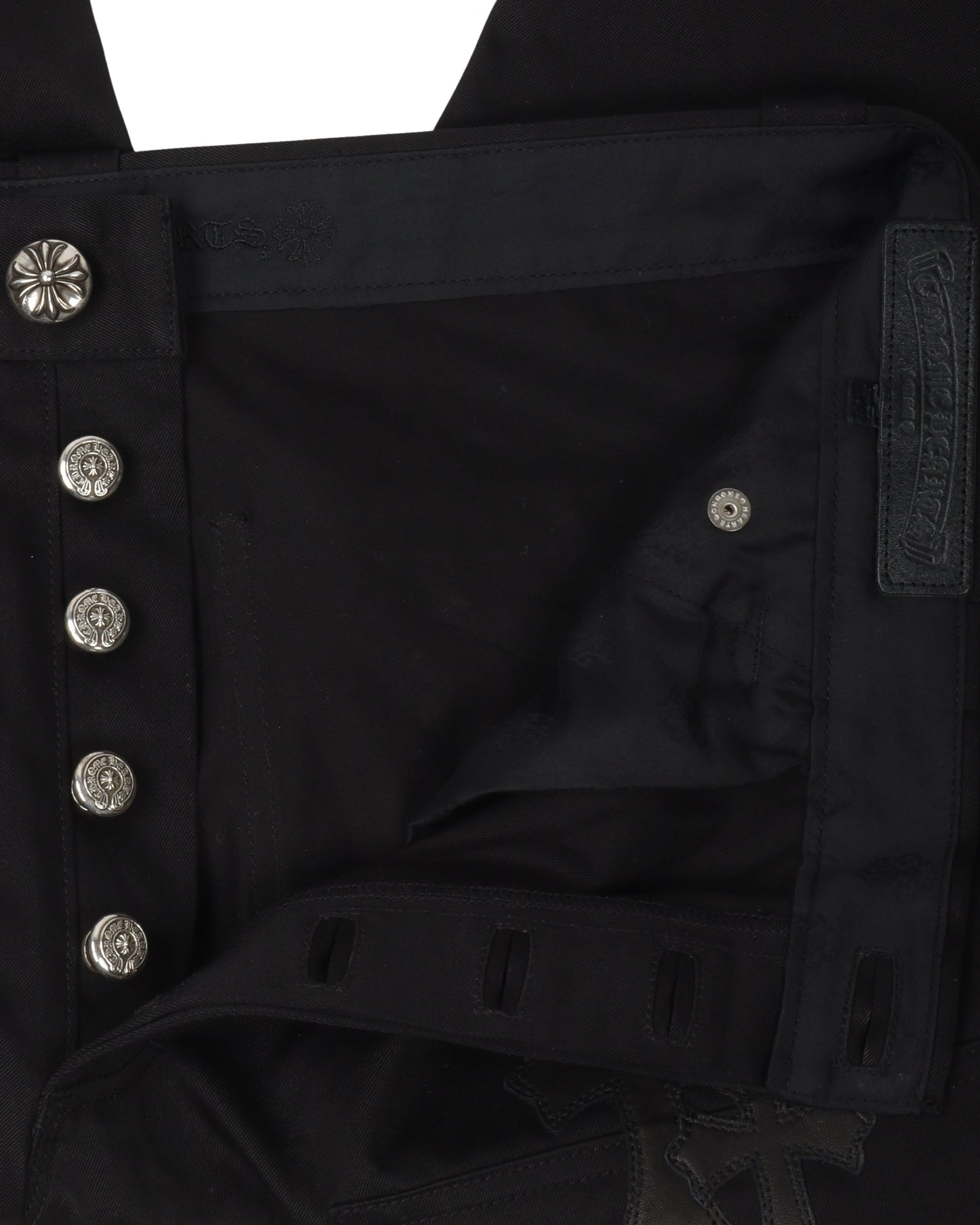 Double Knee Cross Patch Pants