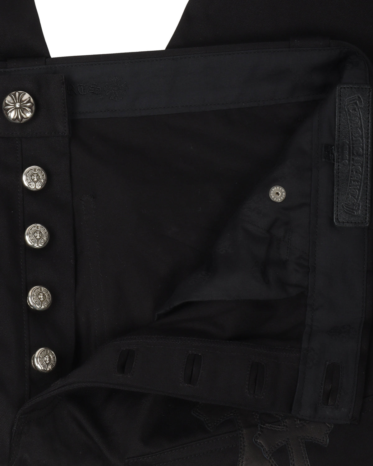 Double Knee Cross Patch Pants