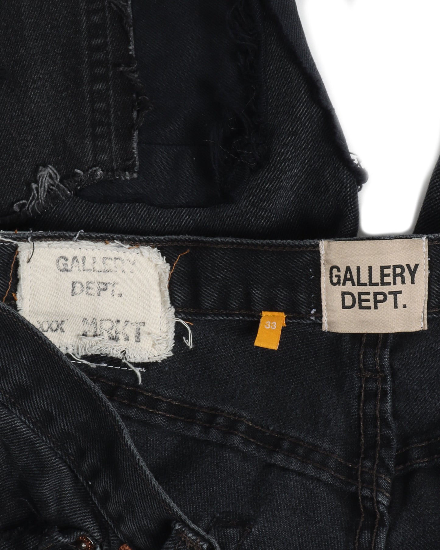 Repaired Denim shorts