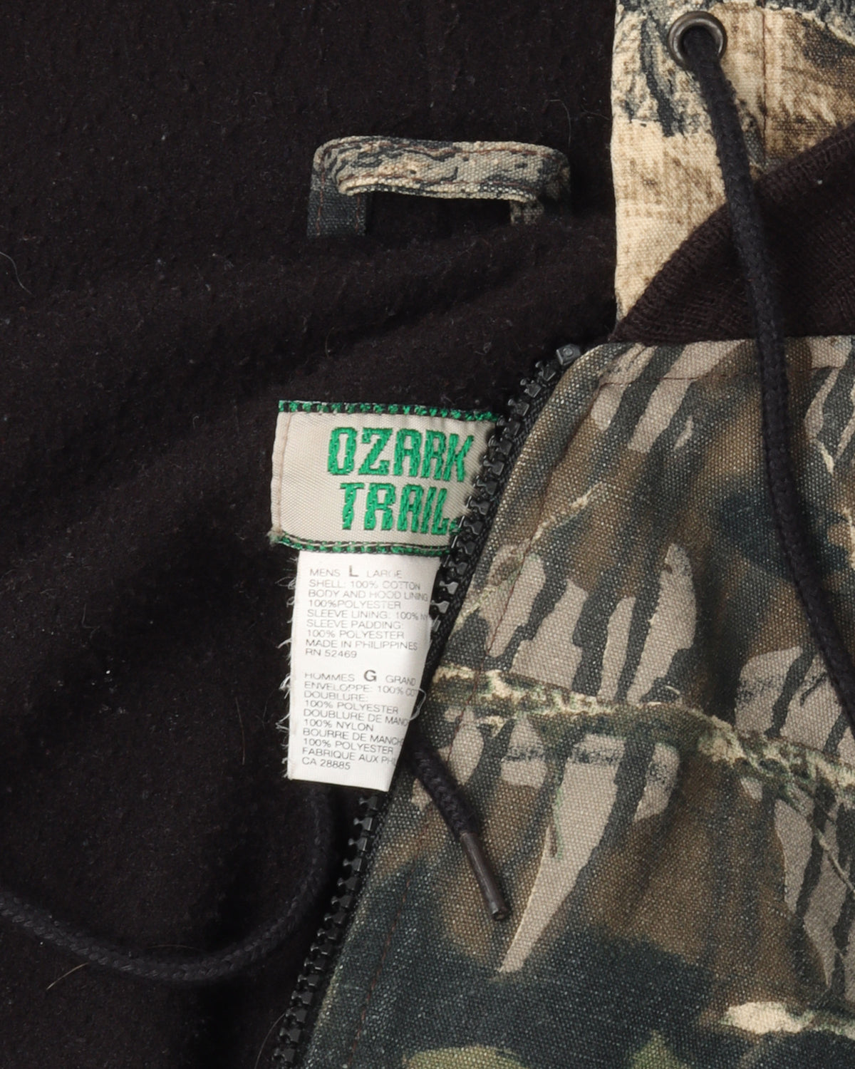 Tree Camouflage Canvas Jacket