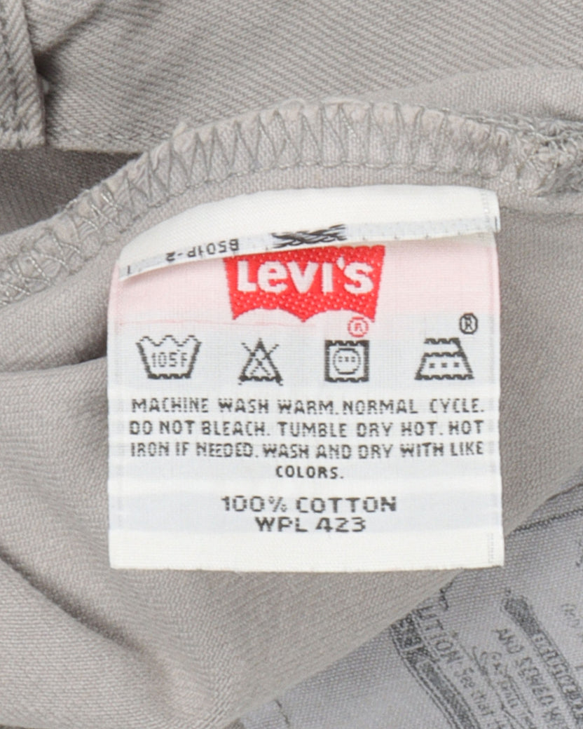 Released Hem Levi's 501 Jeans