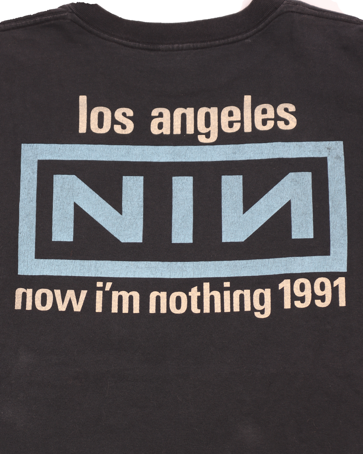Vintage 1991 Nine Inch Nails 'now i'm nothing' T-Shirt – Justin Reed Vintage 1991 Nine Inch Nails 'now i'm nothing' T-Shirt – Justin Reed